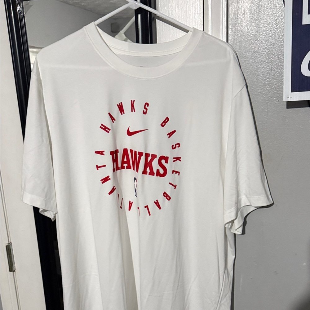Nike Men's White Hawks Basketball Tee